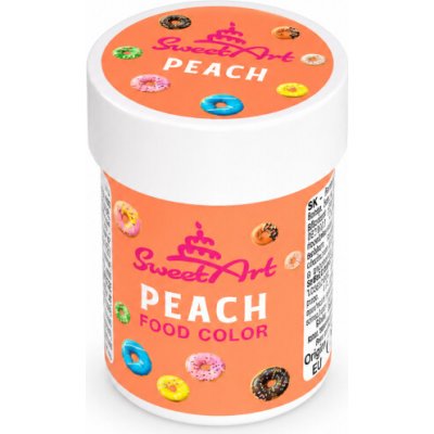 SweetArt gelová barva Peach 30 g – Hledejceny.cz