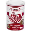 Konzerva pro psy Sokol Falco Farmka Dog kusy svaloviny v hovězím 15 x 400 g