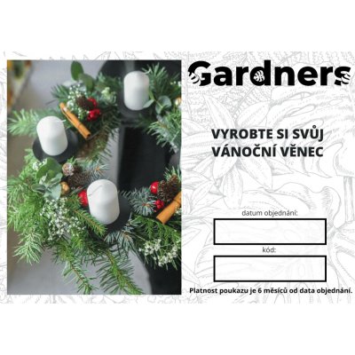 Gardners Workshop – Vyrobte si svůj vánoční věnec – Hledejceny.cz