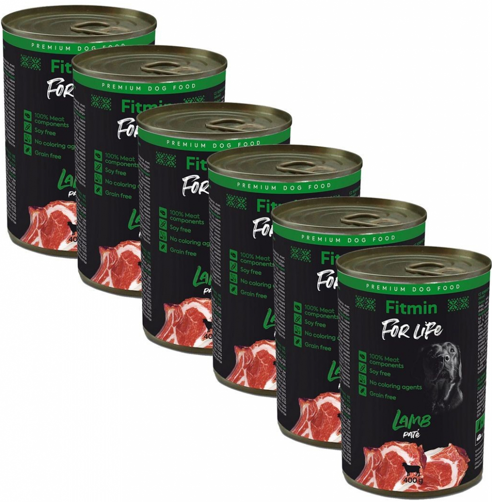 Fitmin Dog For Life Lamb 6 x 400 g