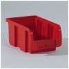 Úložný box Allit Plastový box COMPACT 102x160x75 mm červený