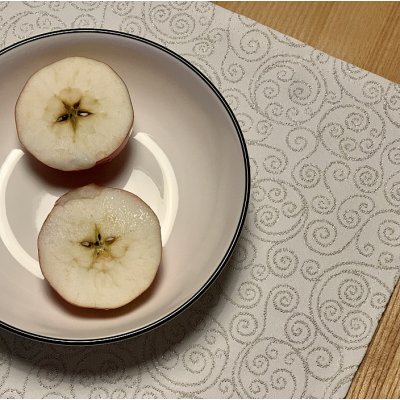 Bytema vánoční prostírání Flash ornament stříbrné natur 31x43cm – Sleviste.cz