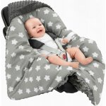 BabyUniverse Minky zavinovačka na autosedačku s kapucí spacáček zavinovačka – Hledejceny.cz