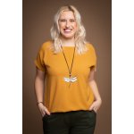 Tričko do gumy Violeta bílá – Hledejceny.cz