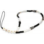 Přívěsek na klíče Guess pendant GUSTBCKH Phone Strap Heishi Beads black and white GUSTBCKH – Hledejceny.cz