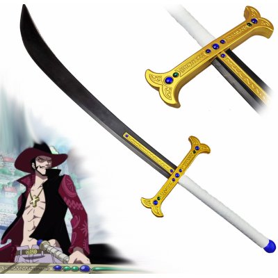 Chladné Zbraně Měkčený meč Dracule Mihawka "YORU" - One Piece – Zbozi.Blesk.cz