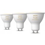 Hue WA sada 3x žárovka LED GU10 4,2W 400lm 2200-6500K CRI80 IP20 – Sleviste.cz