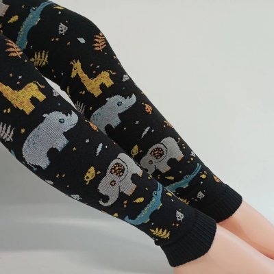 Dětské legíny Safari černá – Zboží Mobilmania