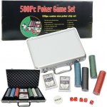 RKToys Pokerový set 500 ks v hliníkovém kufříku – Zbozi.Blesk.cz