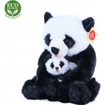 Eco-Friendly Rappa panda s mládětem 27 cm – Sleviste.cz