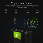 Green Cell INV22 12V/230V 1500W | Zboží Auto