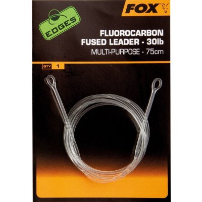 Fox Edges Fluorocarbon Fused Leader 30lb Kwik Change vel.10 – Zboží Mobilmania