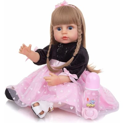 iMex Toys Reborn 55 cm Mluvící panenka Kate AJ – Hledejceny.cz