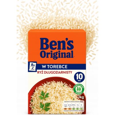 Ben's Original Dlouhozrnná rýže 1 kg – Sleviste.cz
