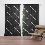 Sablio Závěs AMG vzor: 2ks 140x250cm – Zboží Mobilmania
