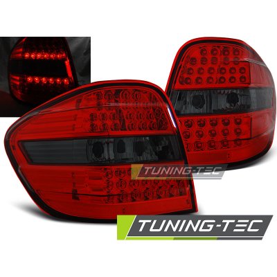 Zadní světla Mercedes Benz ML W164 05-08 - kouřové/červené LED – Zboží Mobilmania