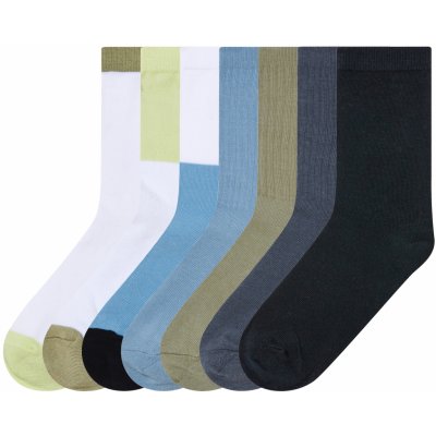 pepperts! chlapecké ponožky s BIO bavlnou 7 párů zelená/modrá – Sleviste.cz