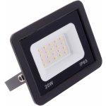 Solight LED venkovní reflektor SLIM, 20W, 1400lm, 3000K, černá SOLIGHT WM-20W-G – Hledejceny.cz