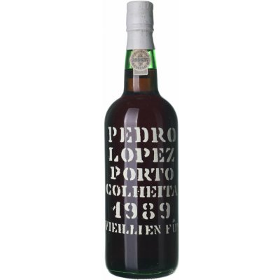 Pedro Lopez Portská vína sladké červené 1989 0,75 l (holá láhev) – Hledejceny.cz