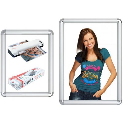 CLASSIC Kliprám s kulatými rohy 25 mm A0 84,1 x 118,9 cm – Zboží Živě