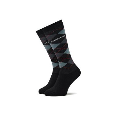 Horka Sada 3 párů vysokých ponožek Riding Socks 145450-0000-0206 Ch Black/Grey