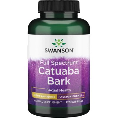 Swanson Catuaba Bark 465 mg 120 kapslí