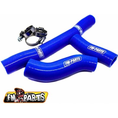FM-PARTS silikonové hadice chladiče KTM / HUSQVARNA 250/300 17-19 barva modrá | Zboží Auto