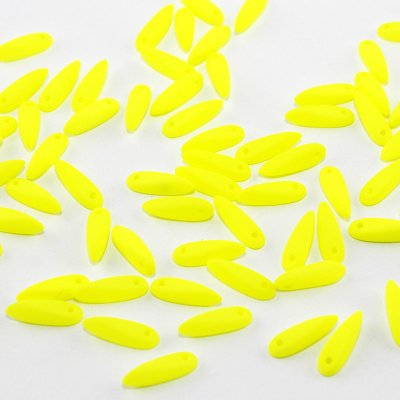 Jazýčky Estrela NEON - žluté - 11 x 3 mm - 10 ks – Zboží Mobilmania