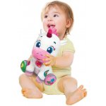 Clementoni Baby jednorožec interaktivní naučný na baterie Světlo Zvuk PLYŠ – Sleviste.cz