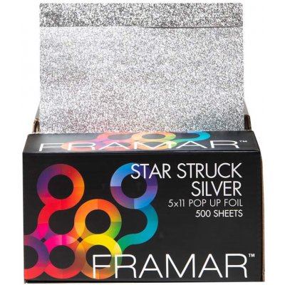 Framar Star Struck Silver Pop Up Foil Alobal na barvení 500 ks – Zboží Dáma