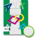 Papírny Brno sešit recyklovaný 545 A5 40 l. čtverečkovaný – Zbozi.Blesk.cz