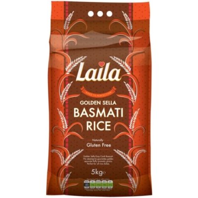 Laila Foods Zlatá Sella Basmati Rýže 10 kg