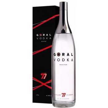 Goral Vodka Master 40% 1,75 l (holá láhev)