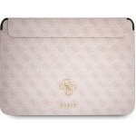 Guess 4G Metal Logo Sleeve MacBook 13" Air růžová GUCS13G4GFPI – Zboží Živě