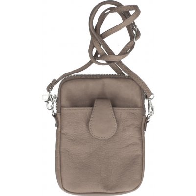 Cork and Leather Butique Prague crossbody kabelka Claude FashionM.cz Taupe – Zbozi.Blesk.cz