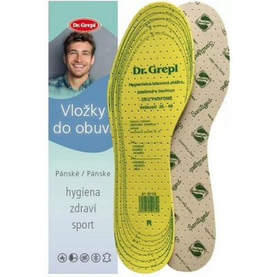 Dr. Grepl Sanitized Stélky/vložky do bot béžové – Zboží Mobilmania