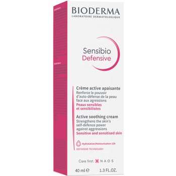 Bioderma Sensibio Defensive zklidňujicí krém s lehkou texturou 40 ml