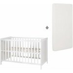 Roba Hamburg postýlka bílá 60x120 – Zboží Dáma