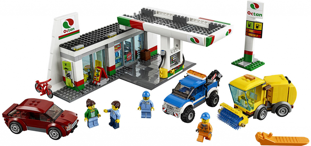 LEGO® City 60132 Benzínová stanice od 3 299 Kč - Heureka.cz