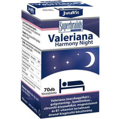 JutaVit Valeriana Harmony Night 70 kapslí – Hledejceny.cz