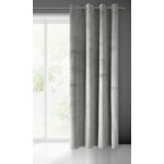 EUROFIRANY ZATEMŇOVACÍ ZÁVĚS NA KROUŽCÍCH PIERRE 140X250 CM ŠEDÁ – Hledejceny.cz