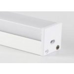 SJ-Tec SJ-ALP2119B Hliníkový profil bílý matný 1 m – Zbozi.Blesk.cz