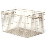 Ferm Living Úložný koš CALA 36 cm sada 2 ks kašmírová železo – Zboží Dáma