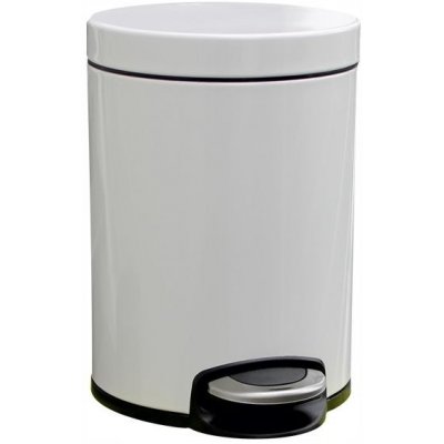 Merida Kancelářský koš kov 5 l bílý – Sleviste.cz