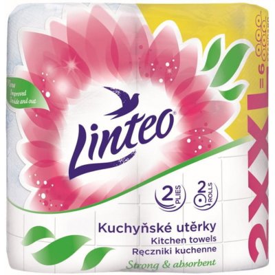 LINTEO utěrky Satin 2 vrstvé (2x30 m) XXL – Zboží Dáma