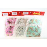 Papilio Peřinka polštář do postýlky či kolébky pro panenky barevná s kanýrkem barevný bílá s motivem zvířátek – Zboží Mobilmania