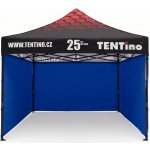 TENTino STEEL HEXAGON 3x3m 8A - MODRÁ, konstrukce + střecha TENTino + 3x boční strana – Sleviste.cz