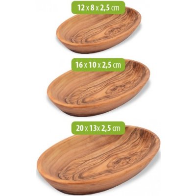ARTE LEGNO OVÁLNÁ miska 16 x 10 x 2,5 cm – Zbozi.Blesk.cz