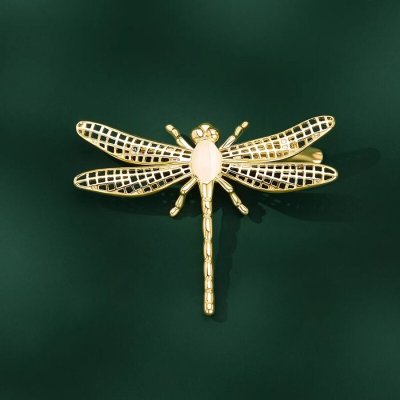 Éternelle Brož ve tvaru vážky s opálem Théa B7392-LY11362 zlatá – Sleviste.cz