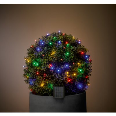 LIVARNO Solární světelný LED řetěz, 100 LED (barevná) – Hledejceny.cz